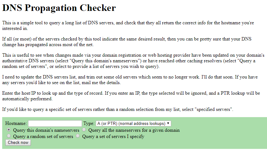 preshweb dns replication